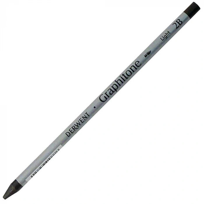 Derwent Watersoluble Graphitone Suda Çözünebilen Ağaçsız Grafit Kalem 2B - Light Wash