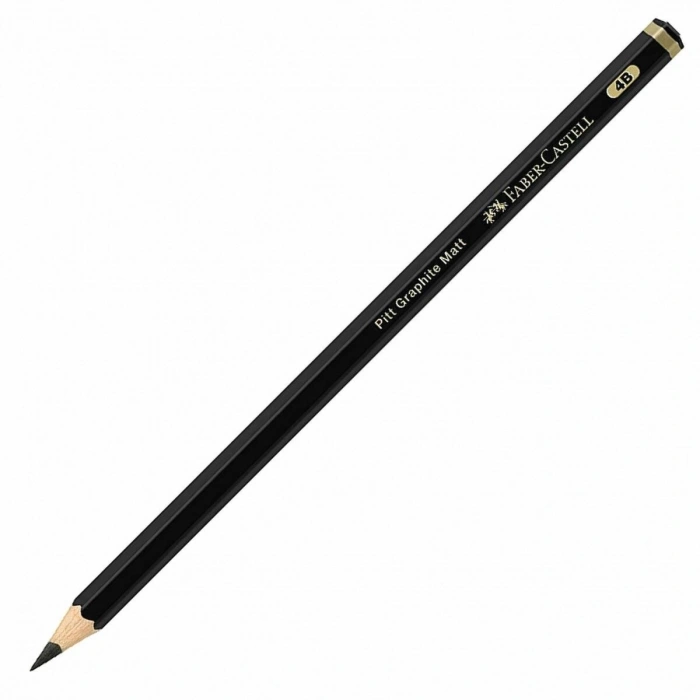 Faber Castell Pitt Graphite Matt Dereceli Kalem Eskiz Çizim Kalemi 4B