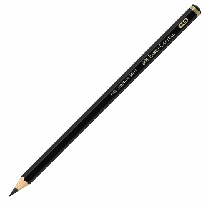Faber Castell Pitt Graphite Matt Dereceli Kalem Eskiz Çizim Kalemi 14B