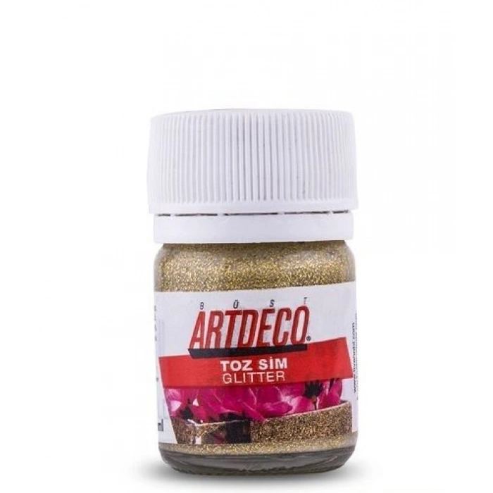 Artdeco Toz Sim (Glitter) 25 ml. 301 Hazır Altın Sim