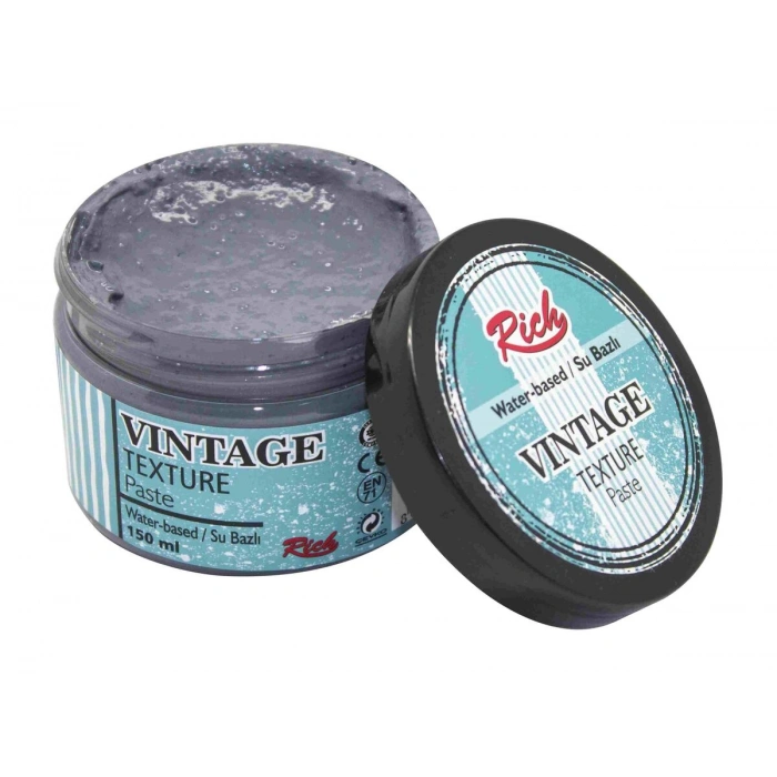 Rich Vintage Texture Rölyef Pasta 150 ml. 5104 ANTRASİT