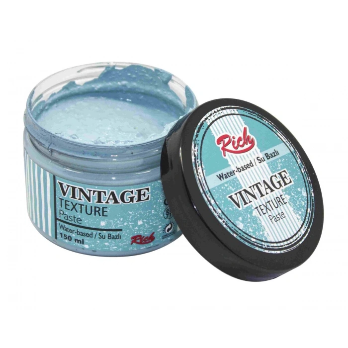 Rich Vintage Texture Rölyef Pasta 150 ml. 5110 EGE MAVİ