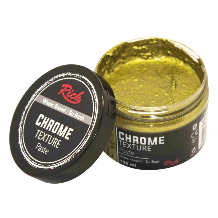 Rich Chrome Texture Rölyef Pasta 150 ml. 9208 PURE GOLD