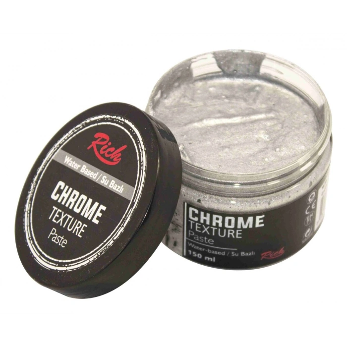 Rich Chrome Texture Rölyef Pasta 150 ml. 9218 GÜMÜŞ