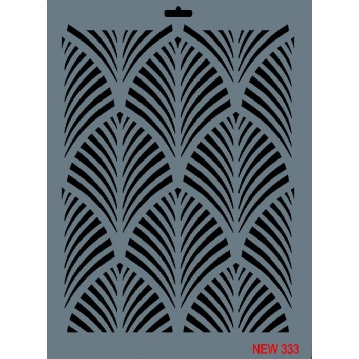 Rich Stencil Boyama Şablonu 25x35 cm. NEW-333