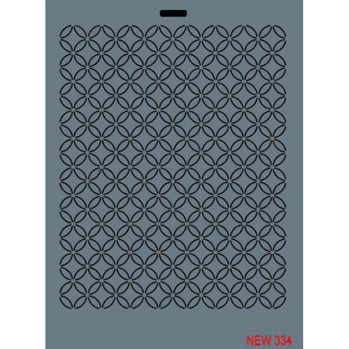 Rich Stencil Boyama Şablonu 25x35 cm. NEW-334