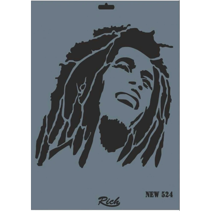 Rich Stencil Boyama Şablonu 25x35 cm. NEW-524