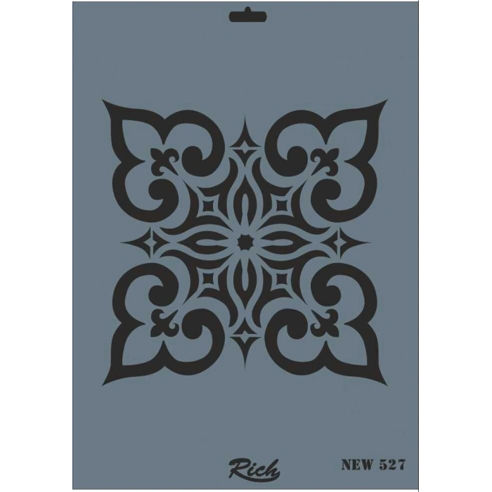 Rich Stencil Boyama Şablonu 25x35 cm. NEW-527
