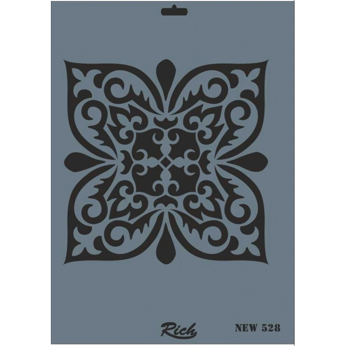 Rich Stencil Boyama Şablonu 25x35 cm. NEW-528