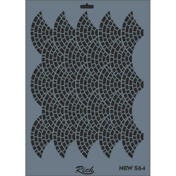 Rich Stencil Boyama Şablonu 25x35 cm. NEW-564