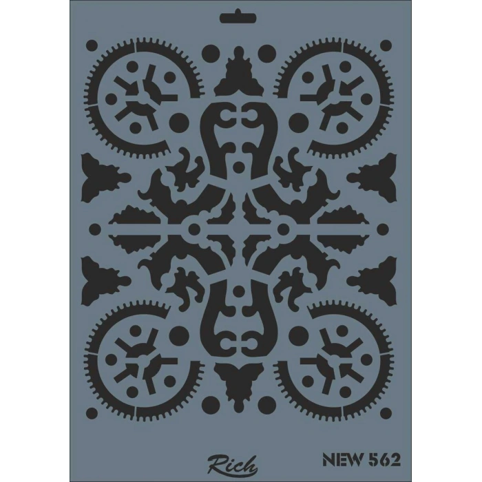 Rich Stencil Boyama Şablonu 25x35 cm. NEW-562