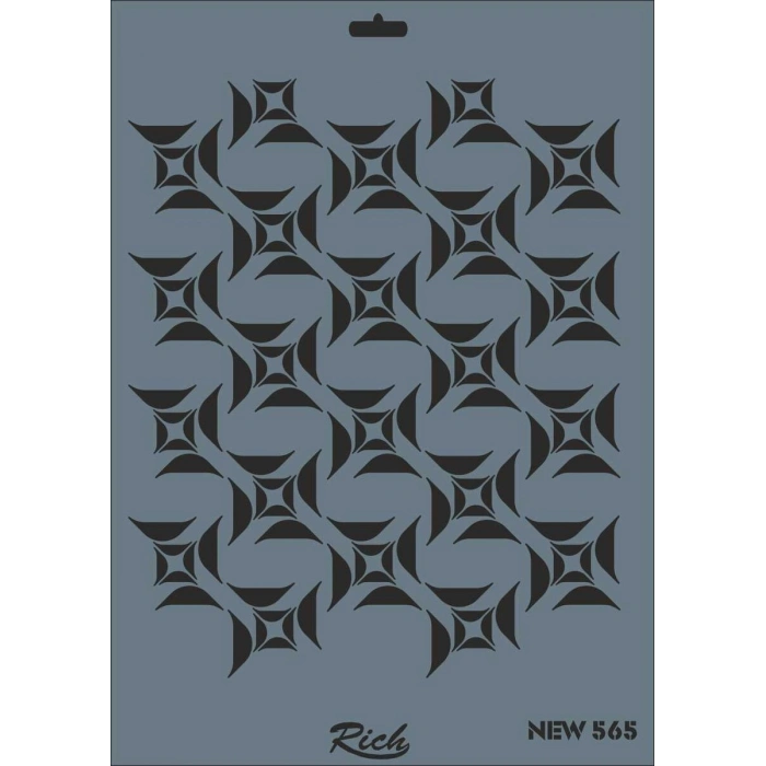 Rich Stencil Boyama Şablonu 25x35 cm. NEW-565