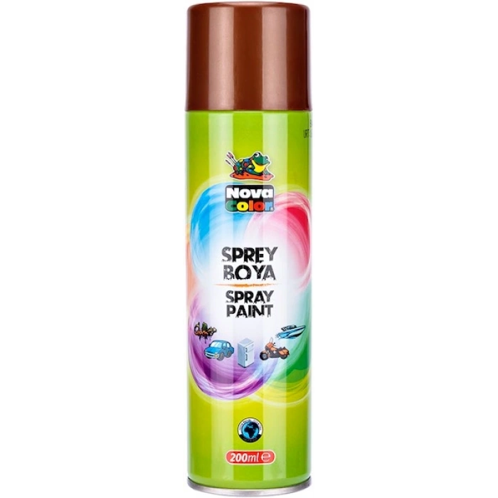 Nova Color Sprey Boya 200 ml. METALİK BAKIR