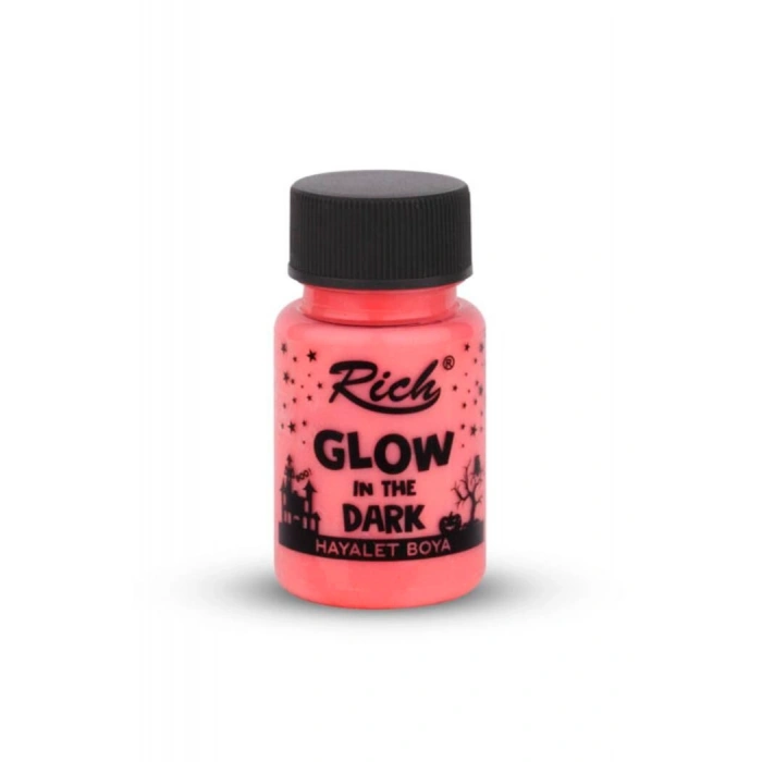 Rich Karanlıkta Parlayan (Glow In The Dark) Hayalet Boya 50 cc. PEMBE