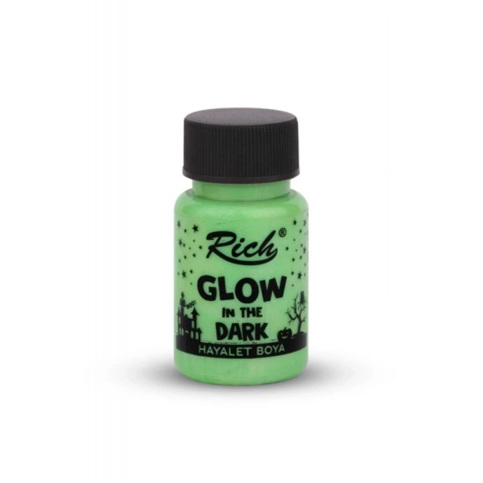 Rich Karanlıkta Parlayan (Glow In The Dark) Hayalet Boya 50 cc. YEŞİL