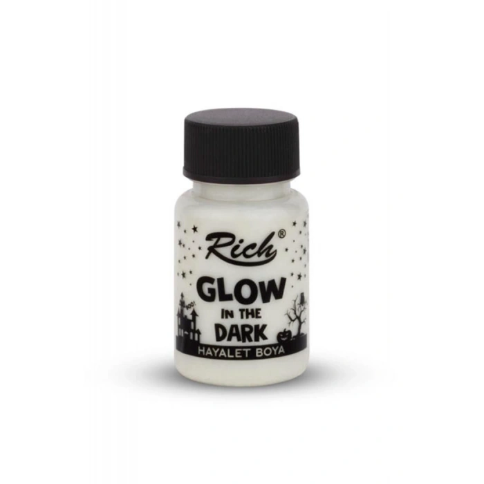 Rich Karanlıkta Parlayan (Glow In The Dark) Hayalet Boya 50 cc. NATURAL YEŞİL