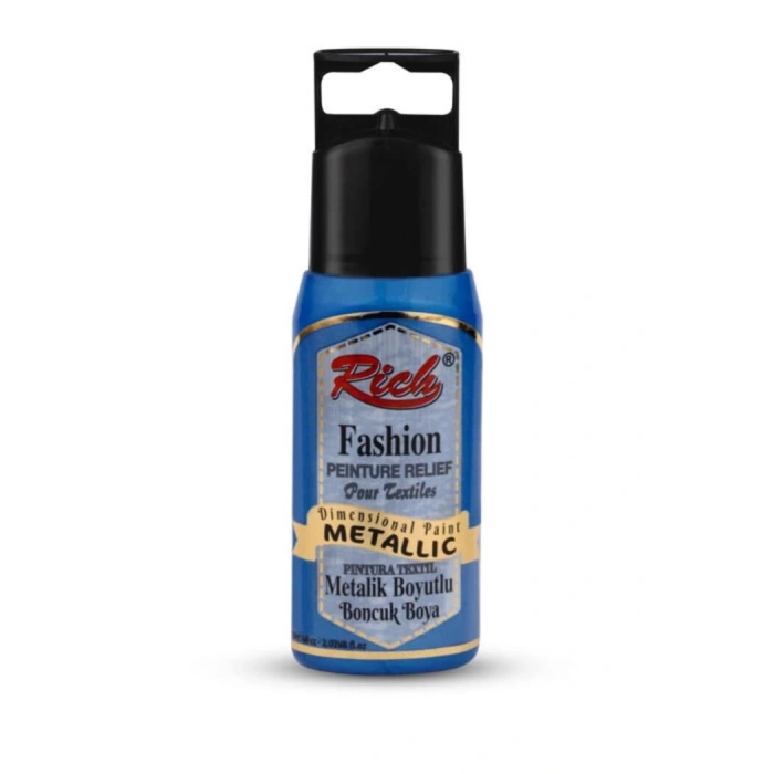 Rich Metalik Boyutlu Boya 60 cc. 599 MAVİ