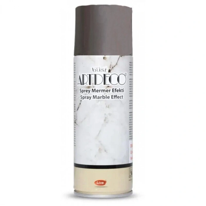 Artdeco Akrilik Sprey Mermer Efekti 200 ml. Gümüş 980