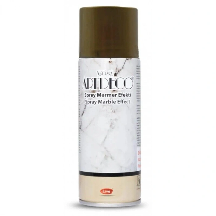 Artdeco Akrilik Sprey Mermer Efekti 200 ml. Altın 990