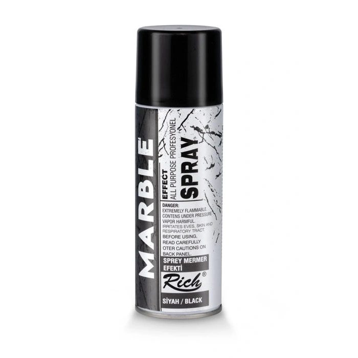 Rich Marble Effect Sprey Mermer Efekti 200 ml. SİYAH