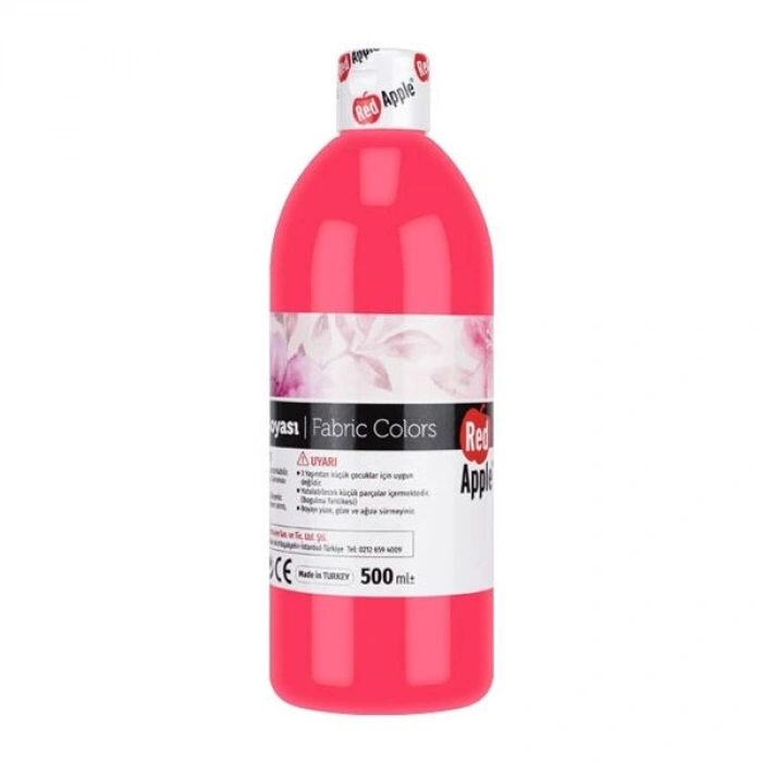 Red Apple Kumaş Boyası 500 ml. PEMBE