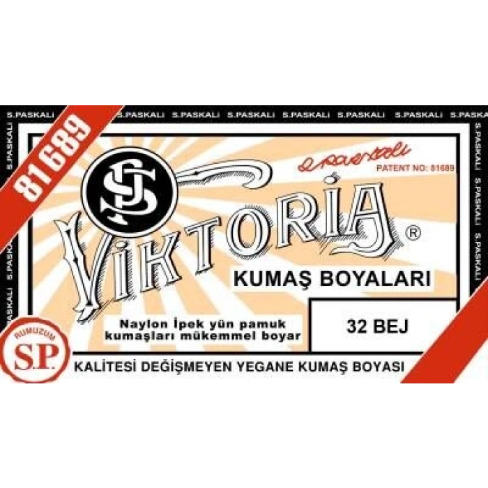 Viktoria Toz Kumaş Boyası 32 BEJ