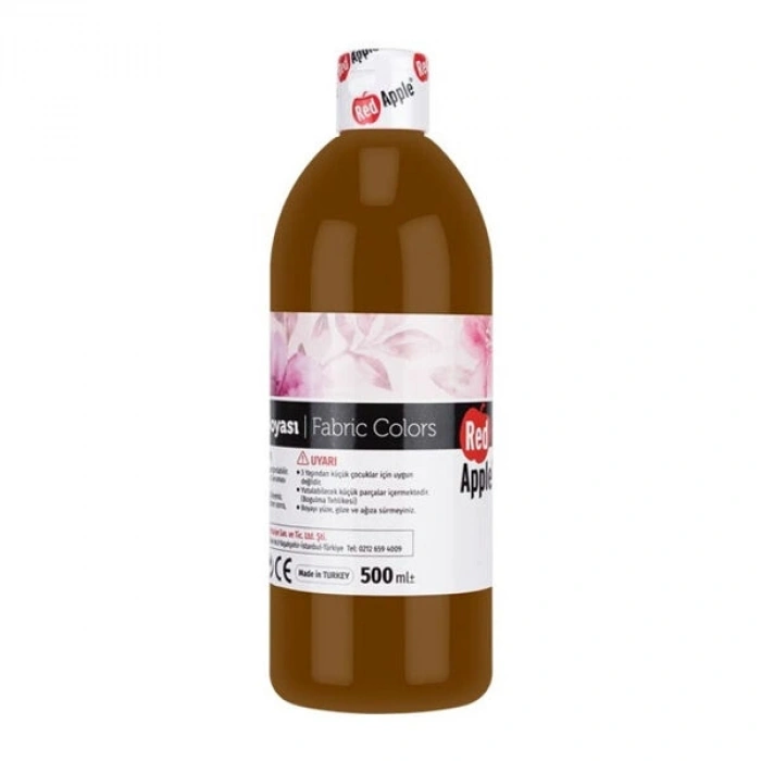 Red Apple Kumaş Boyası 500 ml. KAHVERENGİ
