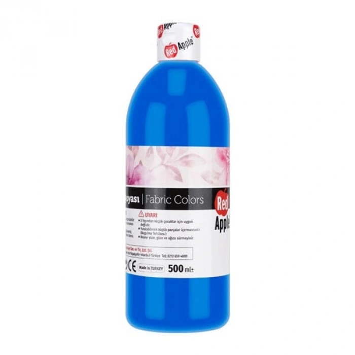 Red Apple Kumaş Boyası 500 ml. MAVİ