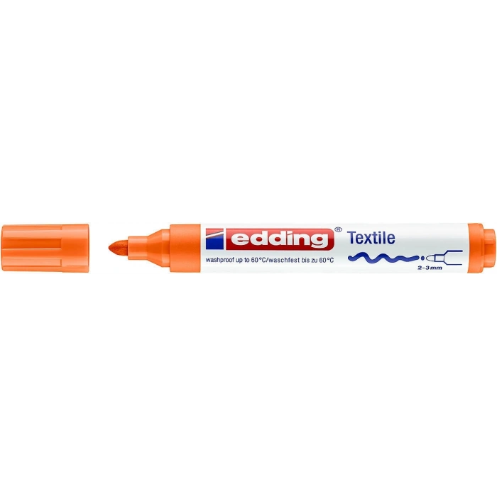 Edding 4500 Kumaş Tekstil Boyama Kalemi ORANGE