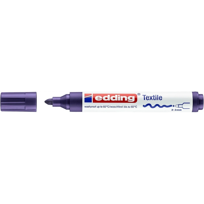 Edding 4500 Kumaş Tekstil Boyama Kalemi VIOLET