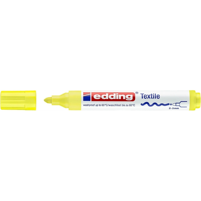 Edding 4500 Kumaş Tekstil Boyama Kalemi NEON YELLOW
