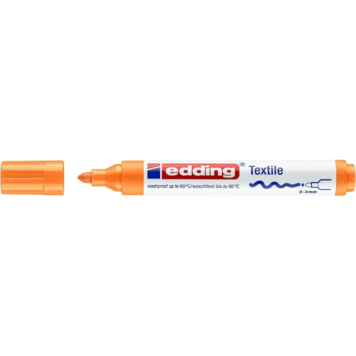 Edding 4500 Kumaş Tekstil Boyama Kalemi NEON ORANGE