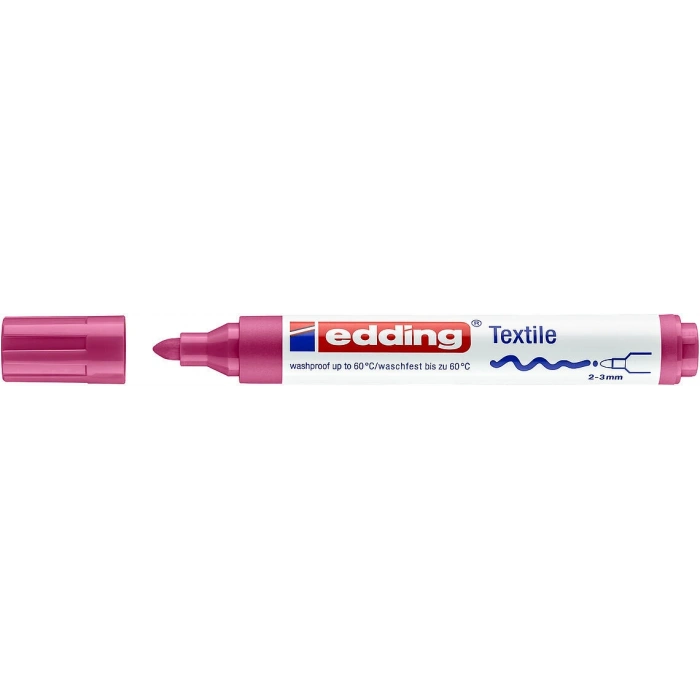 Edding 4500 Kumaş Tekstil Boyama Kalemi CARMINE RED