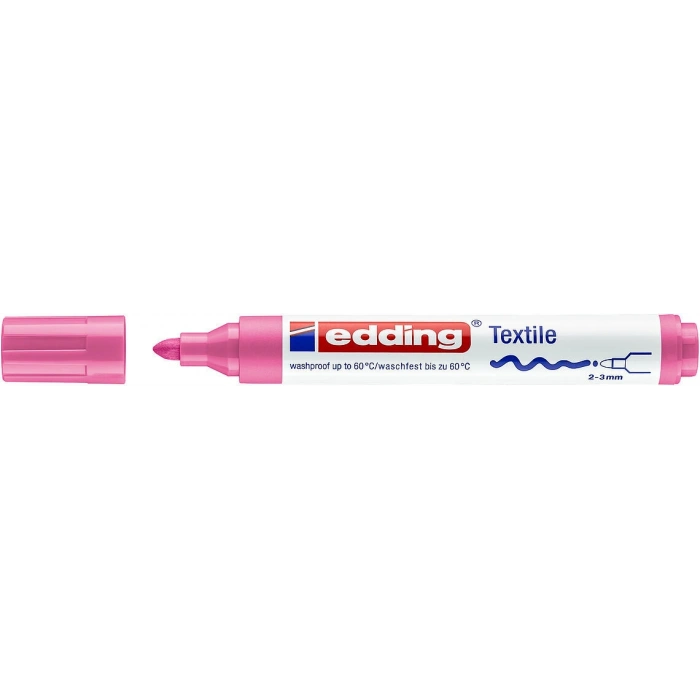 Edding 4500 Kumaş Tekstil Boyama Kalemi PINK