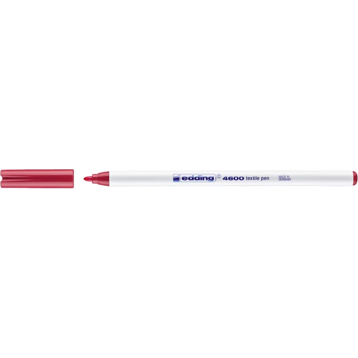 Edding 4600 Kumaş Tekstil Boyama Kalemi CARMINE RED