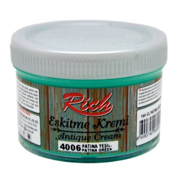 Rich Eskitme Kremi 150 cc. 4006 PATİNA YEŞİLİ