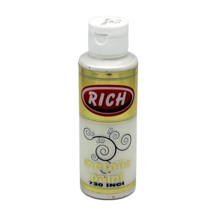 Rich Metalik Akrilik Boya 120 cc. 730 İNCİ