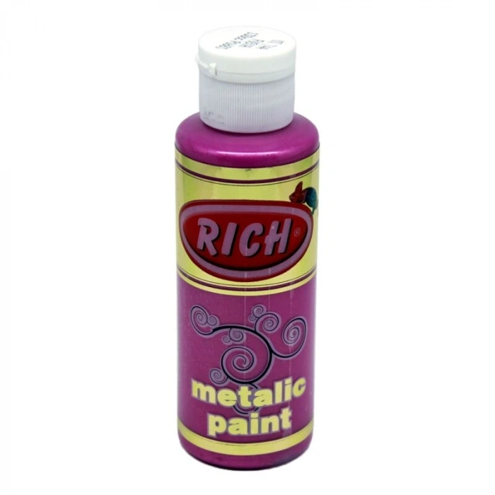 Rich Metalik Akrilik Boya 120 cc. 744 FUŞYA