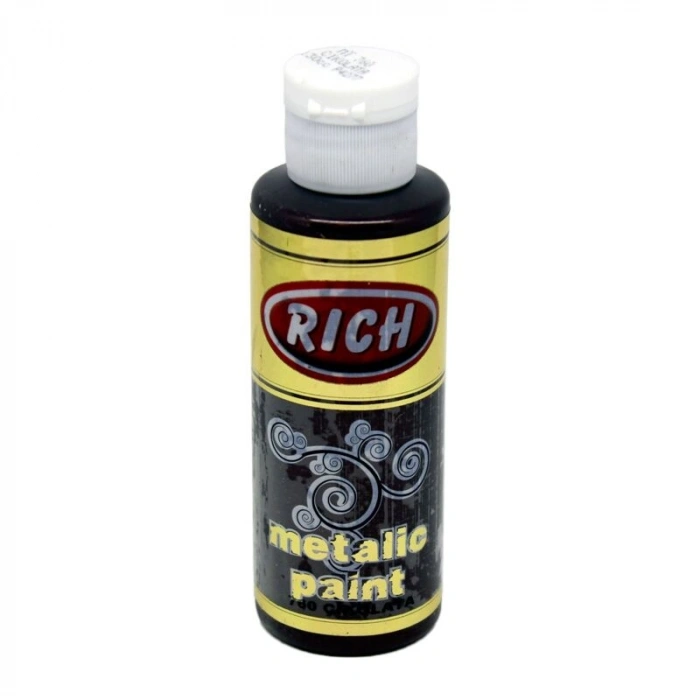 Rich Metalik Akrilik Boya 120 cc. 760 ÇİKOLATA