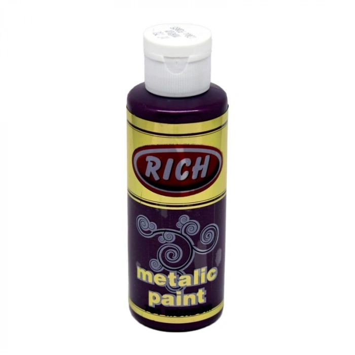 Rich Metalik Akrilik Boya 120 cc. 751 MÜRDÜM