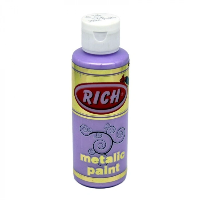 Rich Metalik Akrilik Boya 120 cc. 748 LİLA