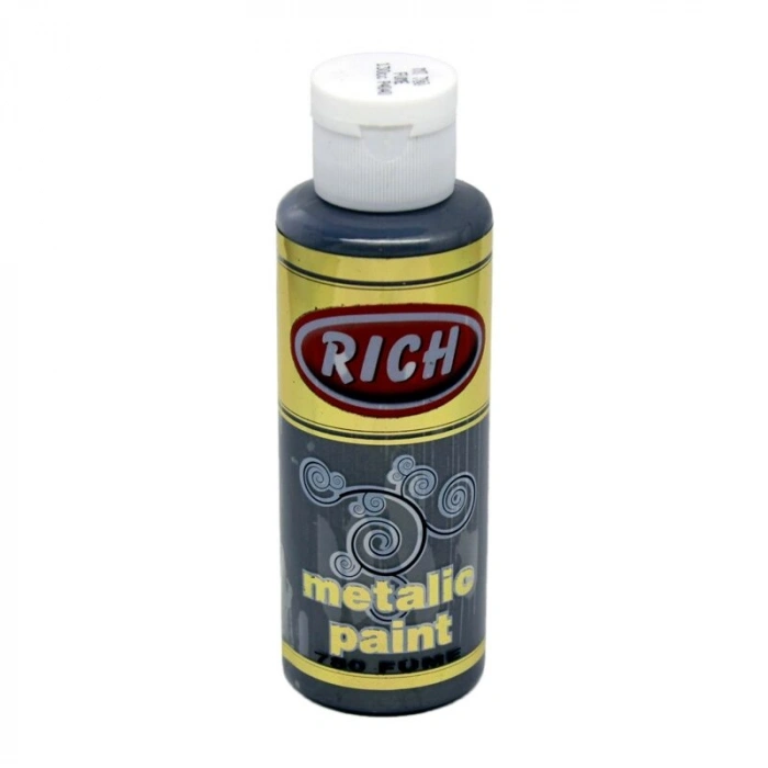 Rich Metalik Akrilik Boya 120 cc. 780 FÜME