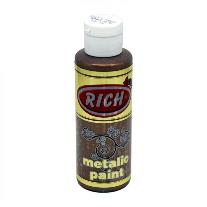 Rich Metalik Akrilik Boya 120 cc. 774 AÇIK KAHVE