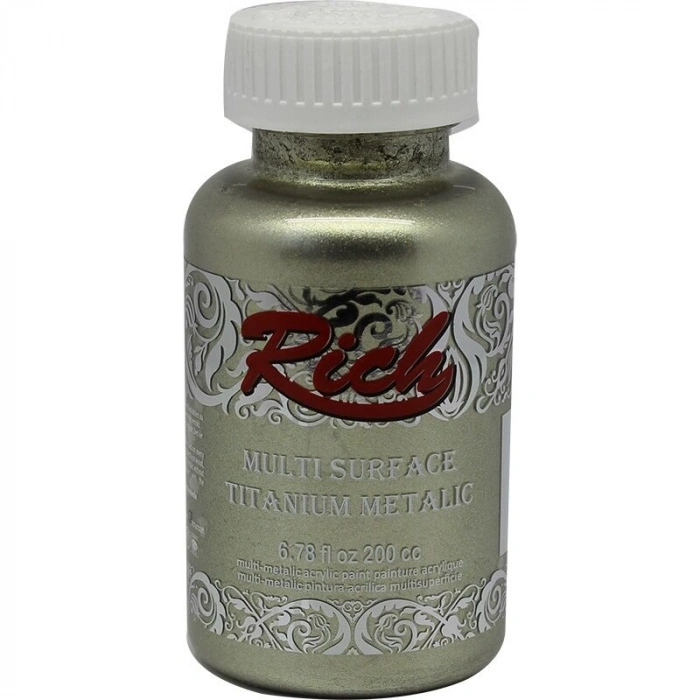 Rich Multi Surface Titanium Metalik Boya 200 cc. 2512 BAL KÖPÜĞÜ