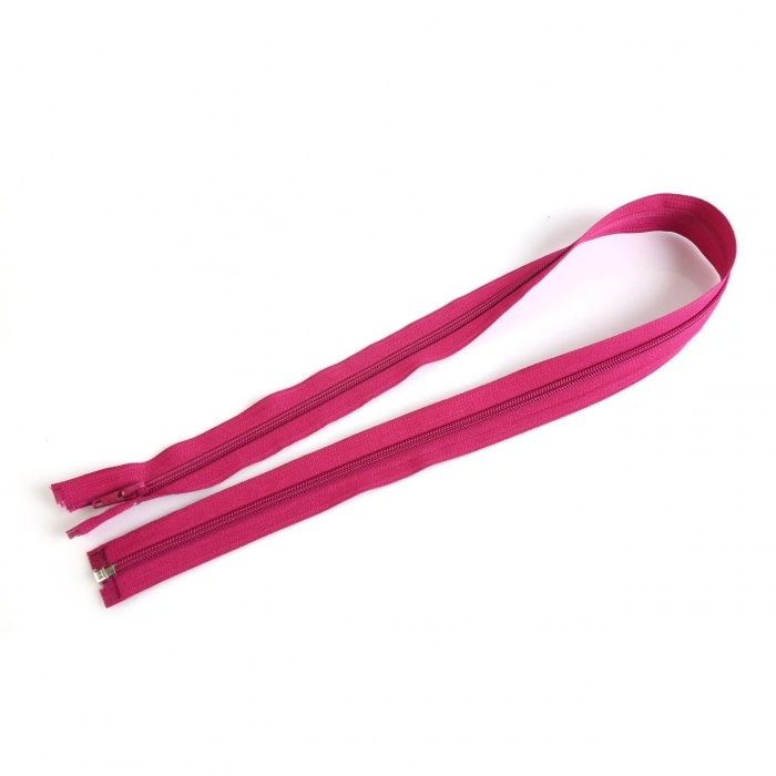 80cm Fuşya Mont Fermuarı