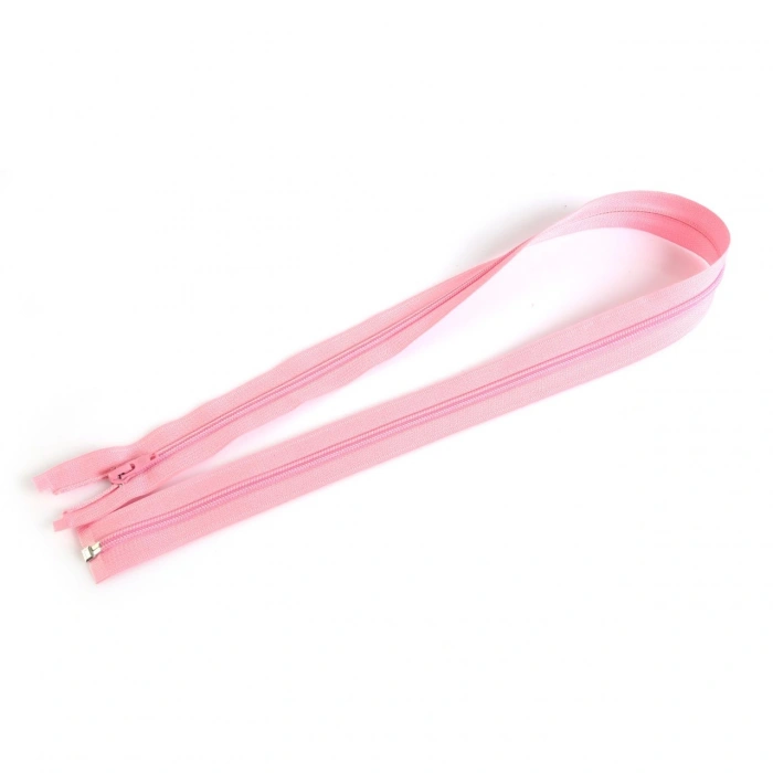 80cm Pudra Pembe Mont Fermuarı