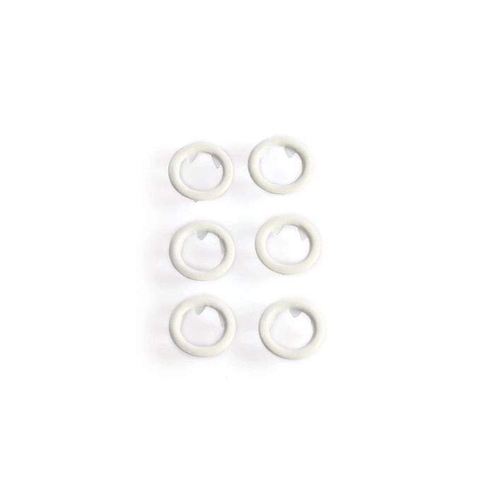 9.5mm Beyaz Bebe Çıtçıt 100 Adet