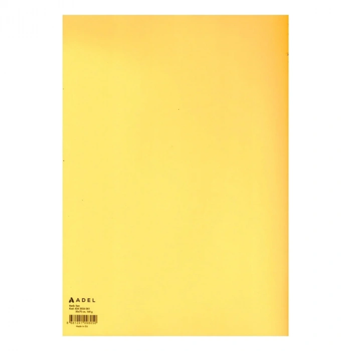 Adel Fon Kartonu 160gr 50x70cm Sarı