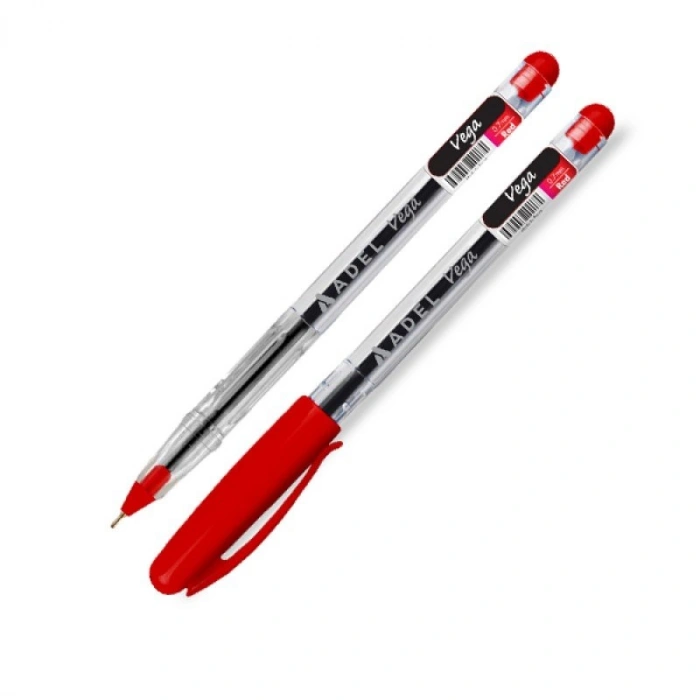 ADEL VEGA TÜKENMEZ KALEM 0.7 KIRMIZI (1142104)