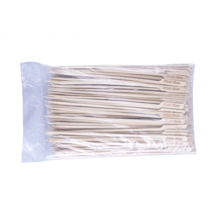 Afiyet Olsun Çöp Şiş 15 cm ( 50 Adet )